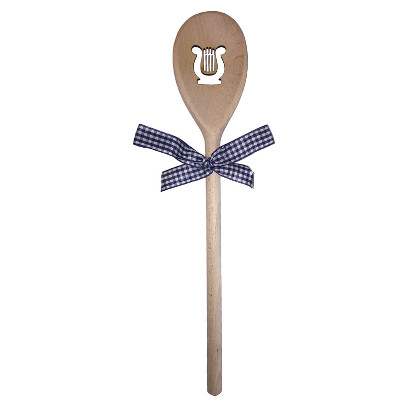 Deko-Kochlöffel "Lyra" 30 cm Buchenholz