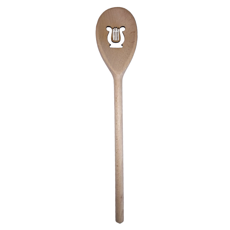 Deko-Kochlöffel "Lyra" 30 cm Buchenholz