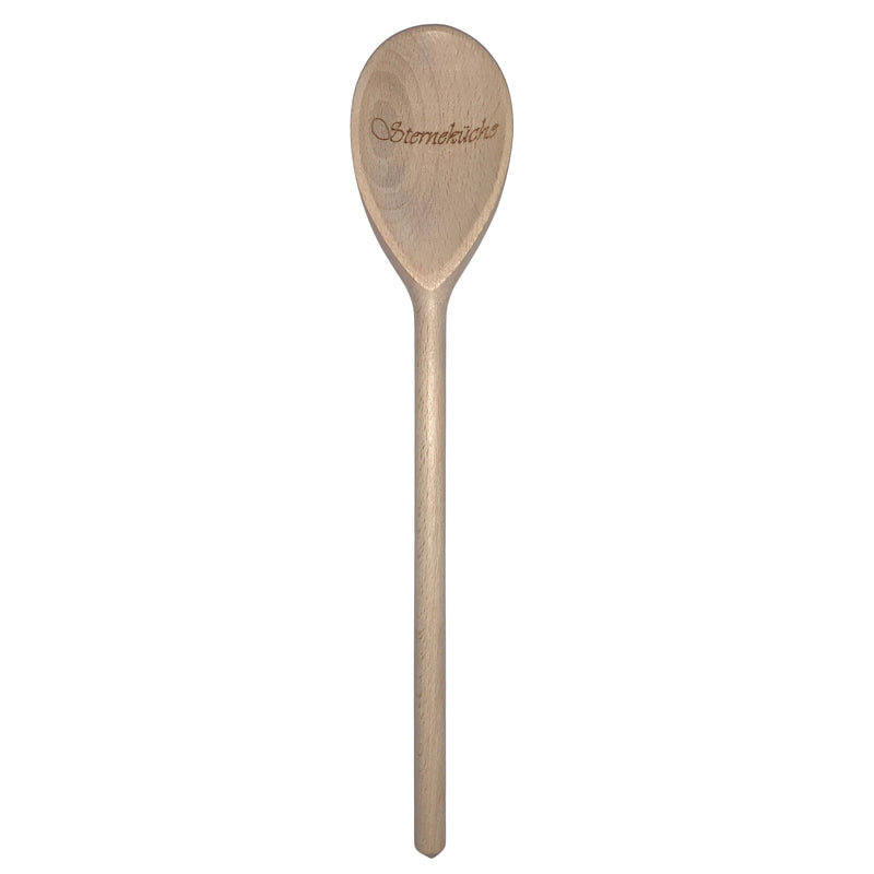 Kochlöffel "Sterneküche" 30 cm Buchenholz