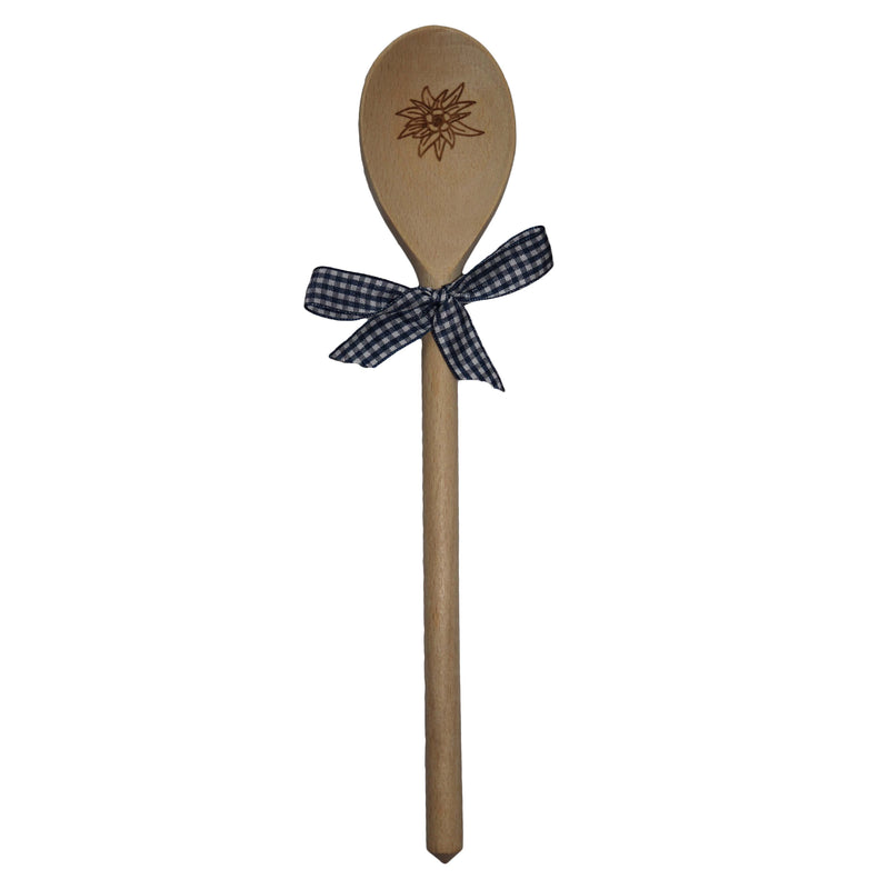 Kochlöffel "Edelweiß" 30 cm Buchenholz