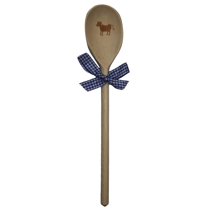 Kochlöffel "Kuh" 30 cm Buchenholz