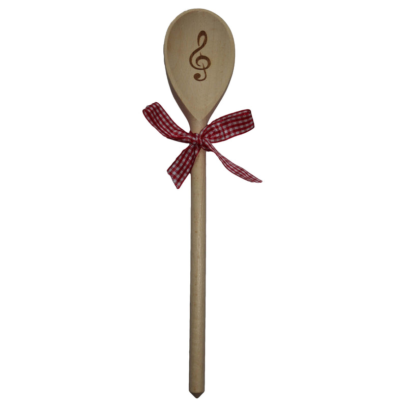 Kochlöffel "Violinschlüssel" 30 cm Buchenholz