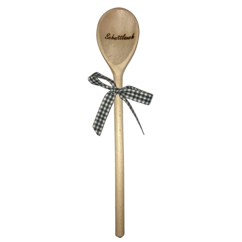 Kochlöffel "Schnittlauch" 30 cm Buchenholz