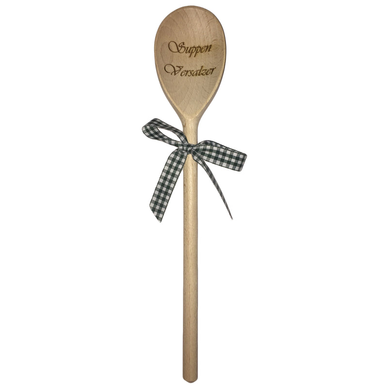 Kochlöffel "Suppen Versalzer" 30 cm Buchenholz