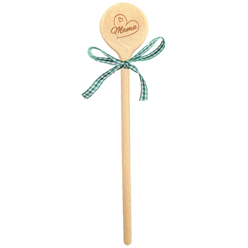 Kochlöffel klein "Mama" 20 cm Buchenholz