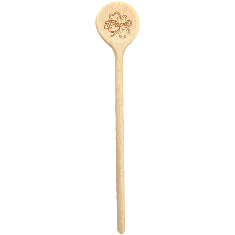 Kochlöffel klein "Papa" 20 cm Buchenholz