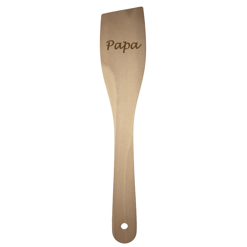 Pfannenwender "Papa" durchstochen