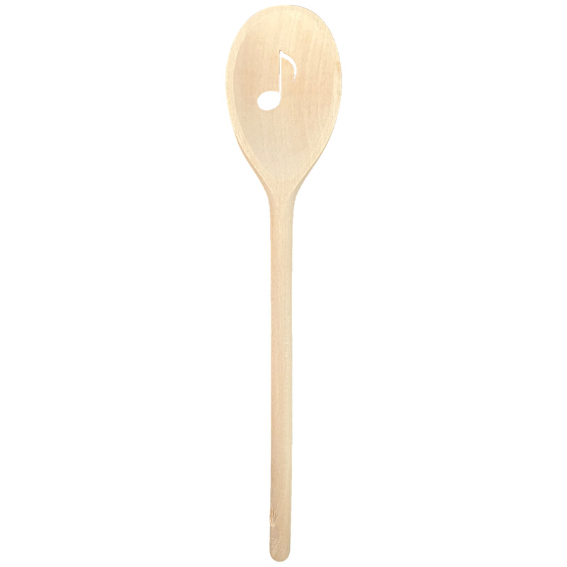 Deko-Kochlöffel "Achtelnote" 30 cm Buchenholz