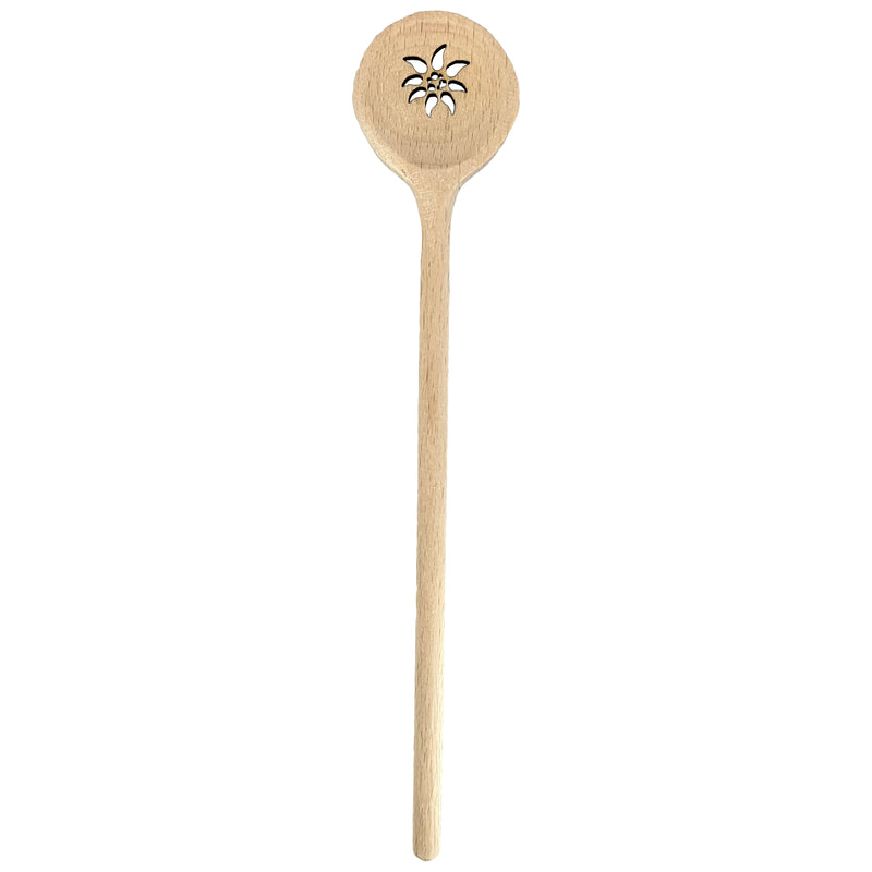 Kochlöffel klein "Edelweiß" 20 cm Buchenholz