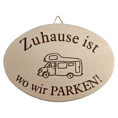 Lustiges Spruchbrett oval 