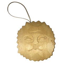 Baumschmuck Sonne voll aus Holz