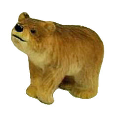 Geschnitzter Braunbär gehend 039.206