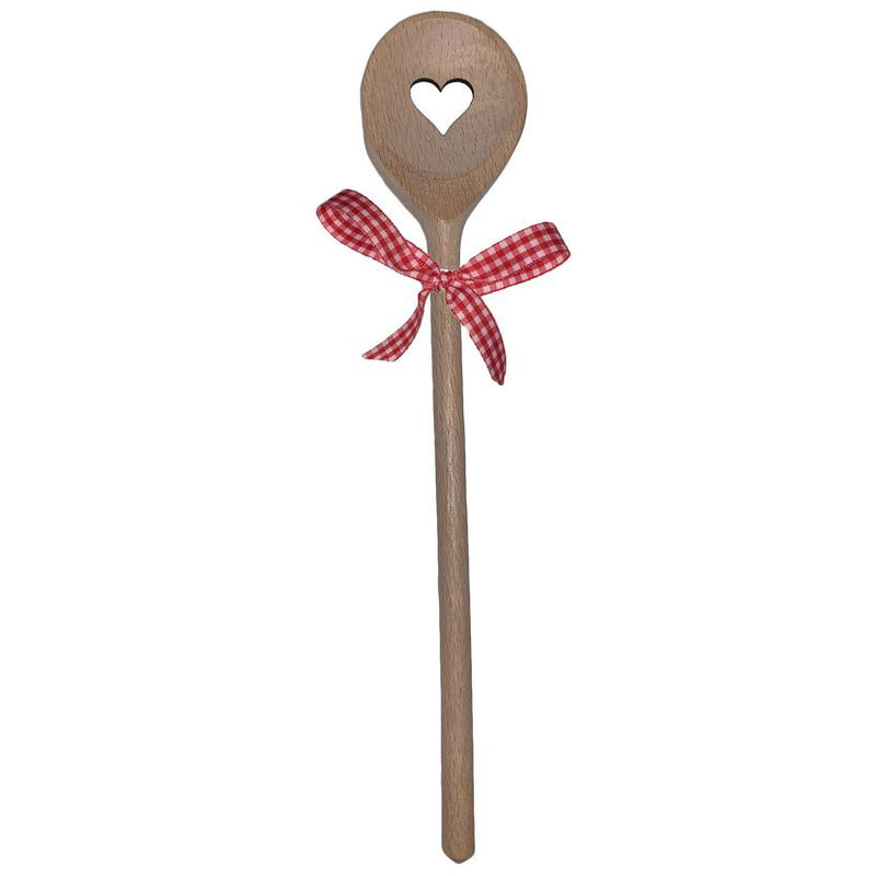 Kochlöffel klein "Herz" 20 cm Buchenholz