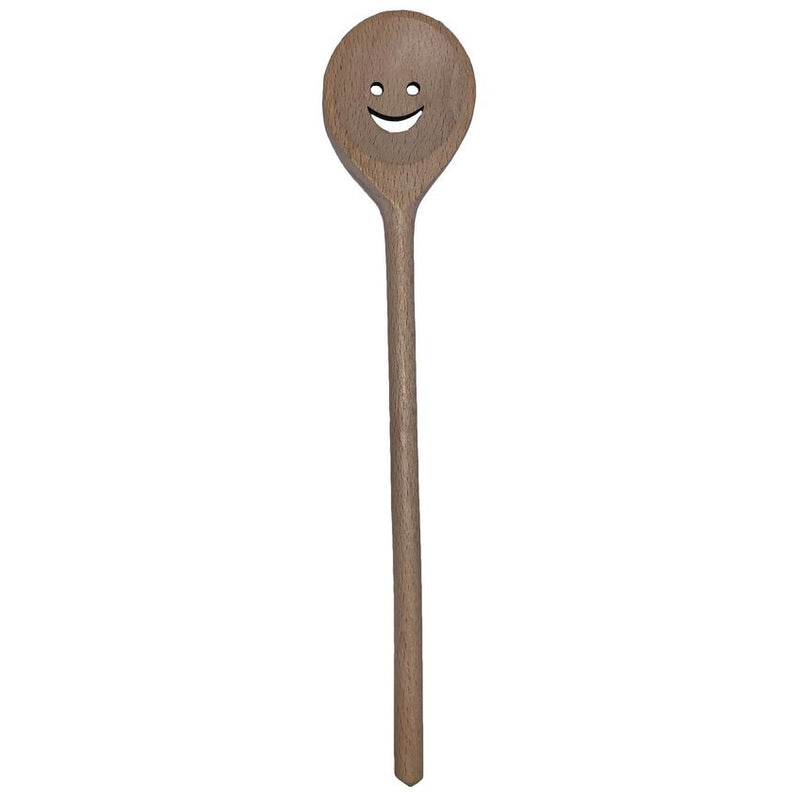 Kochlöffel klein "Smiley" 20 cm Buchenholz