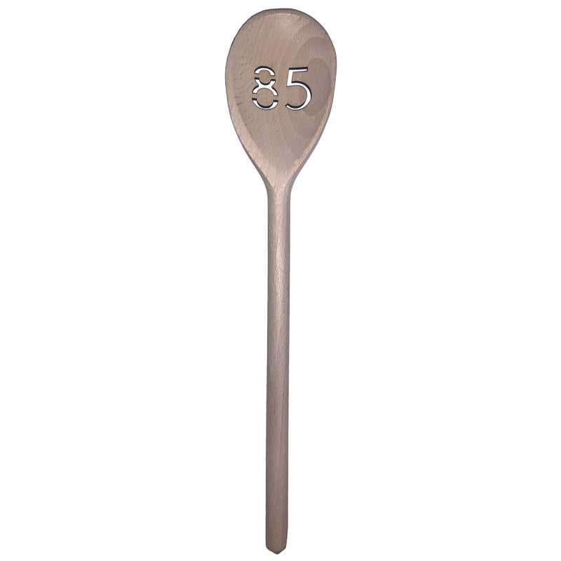 Deko-Kochlöffel "85" 30 cm Buchenholz