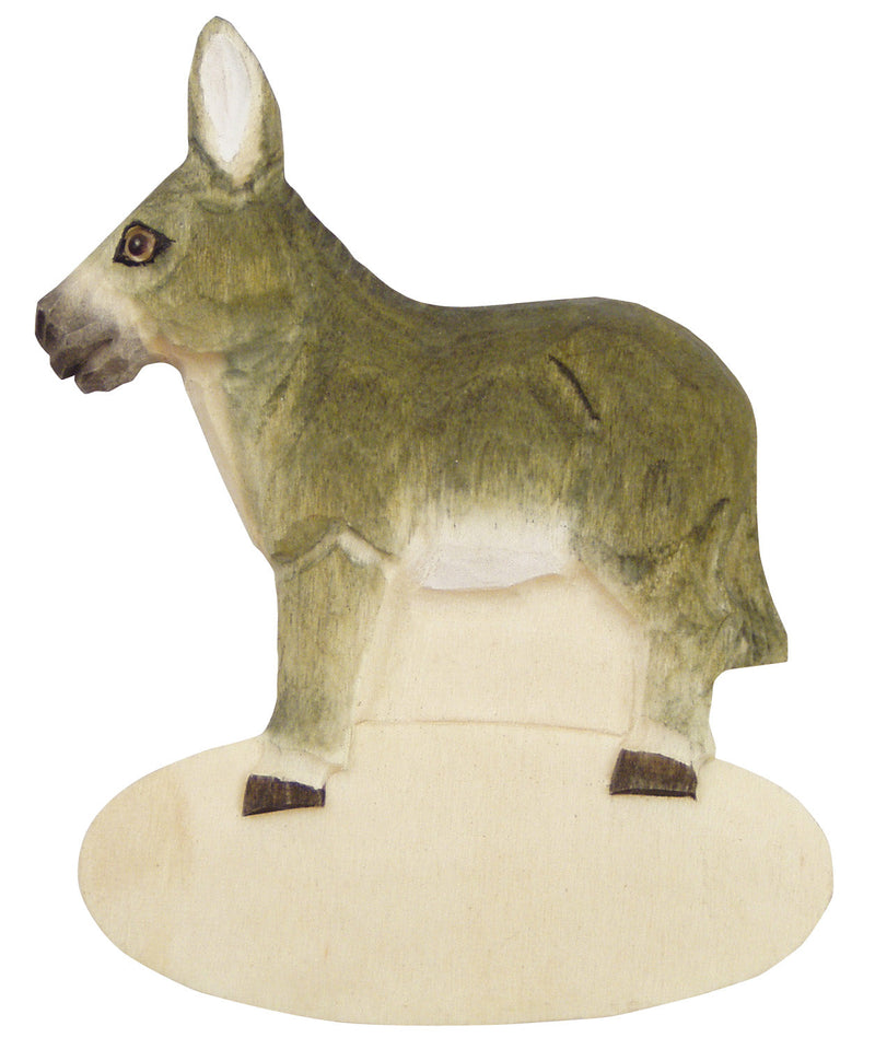 Magnet Esel aus Holz mit Gravurfeld Nr. 4205