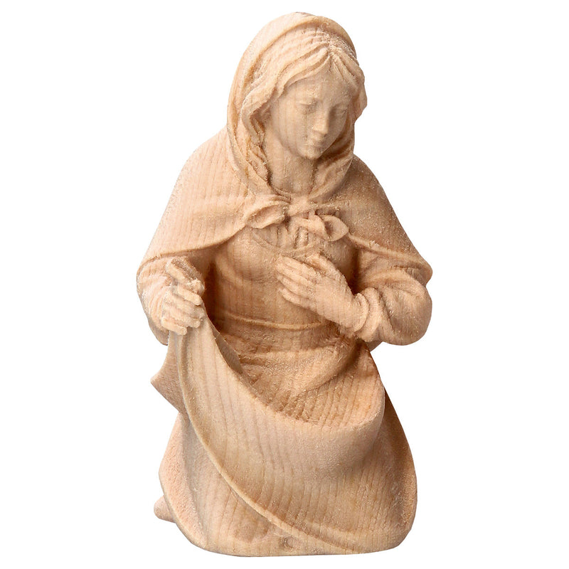 Hl. Maria aus Zirbenholz, Krippenfiguren "Berg Zirbe"