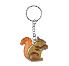 Schlüsselanhänger Eichhörnchen aus Holz Nr. 019.044