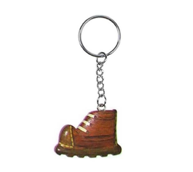 Schlüsselanhänger Schuh aus Holz Nr. 019.069