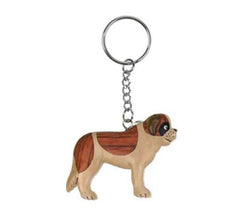 Schlüsselanhänger Hund aus Holz Nr. 019.090