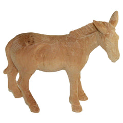 Esel aus Zirbenholz, Krippenfiguren 