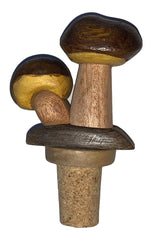 Flaschenkorken Pilz aus Holz gemischt