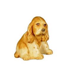 Hund Cocker Spaniel aus Ahornholz