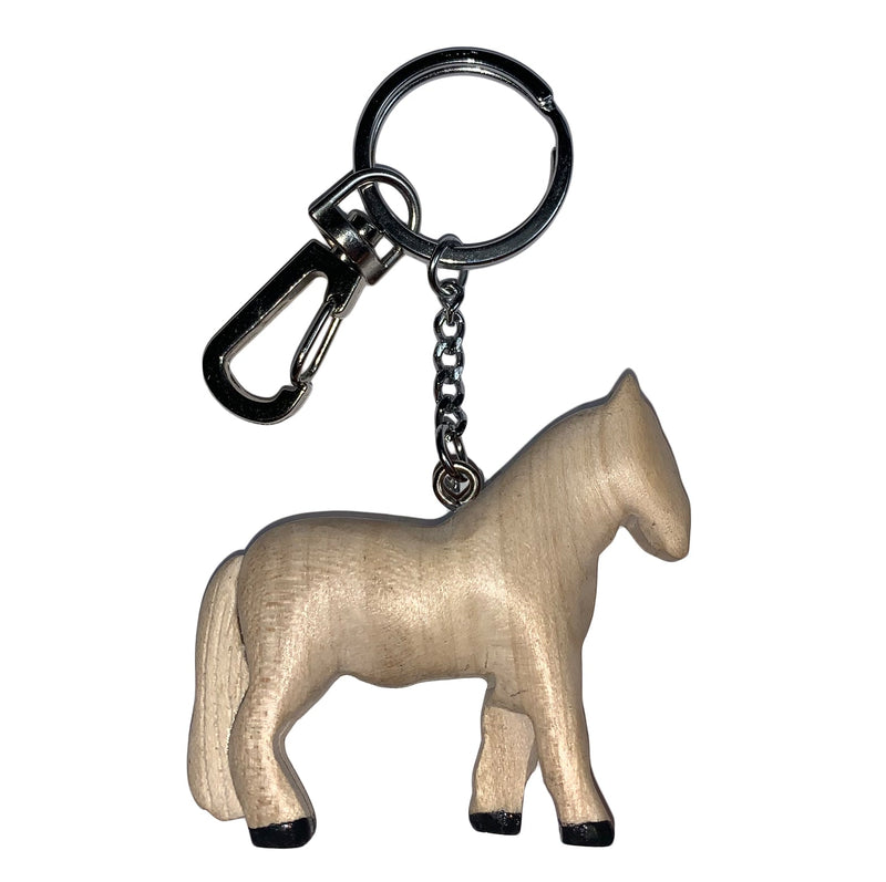 Schlüsselanhänger Pferd aus Holz Nr. PHSAP8615-1