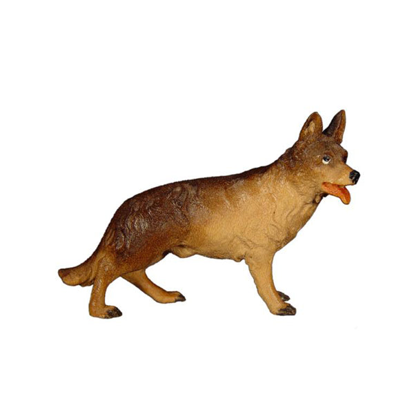 Schäferhund aus Zirbenholz, Krippenfiguren "Schönste Zirbe"